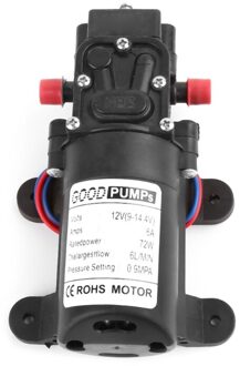 12V 72W High Pressure Micro Membraanwaterpomp Automatische Schakelaar Soort Reflux Reflux type