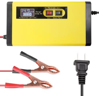 12V 8A Digitale Lcd Display Auto Acculader Volledige Automatische Snelle Power Pulse Reparatie Lader Nat Droog Lood-zuur batterij-Opladers US plug