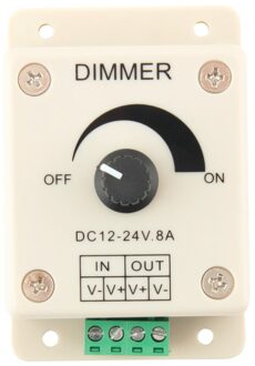 12V 8A PIR Sensor LED Strip Light lampen Dimmer Helderheid Controller