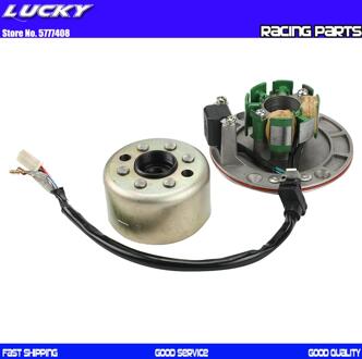 12V Ac Ontsteking Magneto Stator Vliegwiel Kit Met Licht Voor Yx 140cc 150cc 160cc Yinxiang Kayo Bse Sdg Ssr pitsterpro Dirt Bike