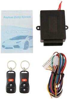12V Auto Auto Afstandsbediening Centrale Kits VH11P Deurslot Deurslot Vergrendeling Voertuig Keyless Entry System Universal volledige Set