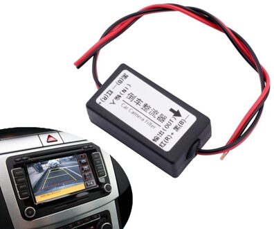 12V Auto Backup Camera Relais Regulator Lossen Achteruitrijcamera Rimpel Splash Screen Interferentie Relais Filter Auto Achter Gelijkrichter