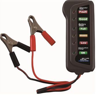 12V Auto Batterij & Dynamo Tester-Test Batterij Staat & Dynamo Opladen (Led Indicatie)