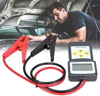 12V Auto Batterij Tester Digitale Automotive Diagnostic Batterij Tester Analyzer Voertuig Opladen Scanner Tool