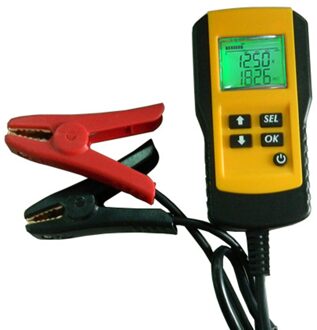 12V Auto Batterij Tester Voertuig Auto Lcd Digitale Batterij Test Analyzer Auto System Analyzer Spanning Ohm Cca Test Diagnostic tool