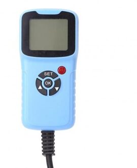 12V Auto Voertuig Lcd Battery Voltage Tester Weerstand Analyzer Cca Meter Tool Auto-onderdelen Blauw