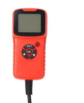12V Auto Voertuig Lcd Battery Voltage Tester Weerstand Analyzer Cca Meter Tool Auto-onderdelen rood