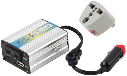 12V Dc Naar Ac 220V Car Power Inverter Converter Adapter 200W Usb Charger 12V Dc Auto inverter Elektrische Apparatuur