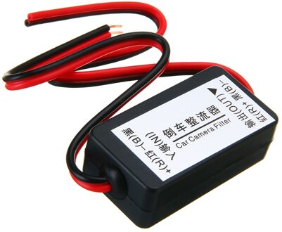 12V DC Power Relais Condensator Filter Gelijkrichter Voor Auto Achteruitrijcamera Backup Camera Gelijkrichter Auto Camera Filter Accessoires