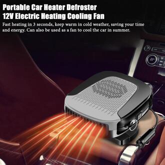 12V Draagbare Auto Heater Ontdooier Elektrische Verwarming Koelventilator Voertuig Warmer Remover Auto Kachels Interieur Verwarming Element Tool