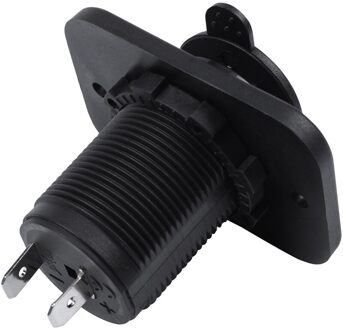 12V Dual Usb Sigarettenaansteker 12V Lader Power Adapter Outlet