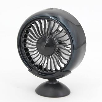 12V Elektrische Auto Ventilator 360 Graden Draaibare Led Auto Auto Koeling Air Circulatiepomp Fan Multi-Functionele Fan Voor van Suv Rv Boot Auto wit