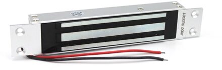 12V Enkele Deur Elektrische Magnetische Elektromagnetische Lock Met Mortise Mount180/280/ 350lbs Houdkracht Voor Toegangscontrole 180kg