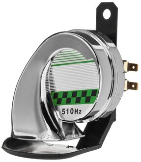 12V Luchthoorn Auto Speeker Universele Auto Motorfiets Trein Truck Boot 130DB Waterdichte Metalen Elektrische Loud Slak Air hoorn Sirene Zilver