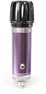 12V Mini Auto Luchtreiniger Negatieve Ionen Bedrag Zuurstof Bar Mist Maker Voor Car Home Office Auto Elektrische Accessoires Paars