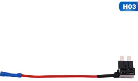 12V Mini Kleine Medium Size Auto Zekeringhouder Zekering Tap Adapter Met 10A Micro Mini Standaard Atm Blade Zekering