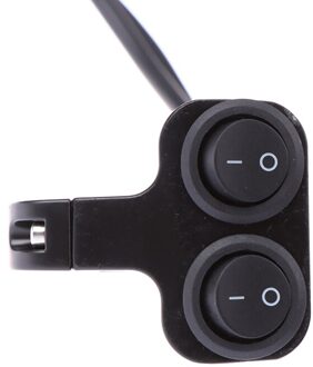 12V Motorfiets Atv Bike Stuur Koplamp Mistlamp Hoorn Dual Knoppen Schakelaar