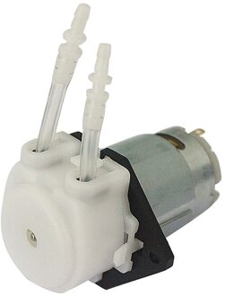 12V Peristaltische Pomp Elektrische Miniatuur Kleine Waterpomp Titratie Pomp Laboratorium Metering Pump Dc Zelfaanzuigende Pomp 107ml