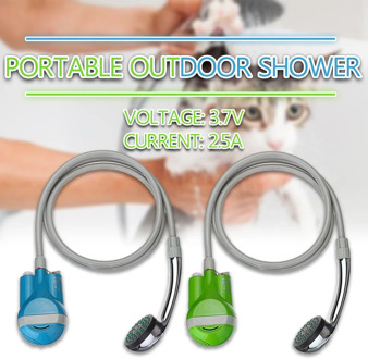 12V Portable Camping Shower Car Washer Wireless Car Shower DC 12V Pump Pressure Shower Outdoor Travel Caravan Van Pet Water Tank