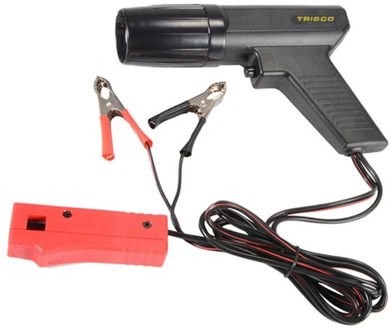 12V Professional Car Motorcycle Engine Timing Light Ignition High Beam Timing Strobe Light Inductive Timing Lamp Detector