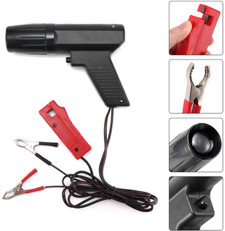 12V Professional Car Motorcycle Engine Timing Light Ignition High Beam Timing Strobe Light Inductive Timing Lamp Detector