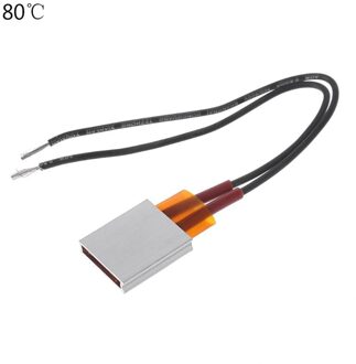 12V Ptc Keramische Elektrische Verwarming Plaat Aluminium Shell Keramische Plaat Constante Temperatuur Verwarming 3W-10W 110mate