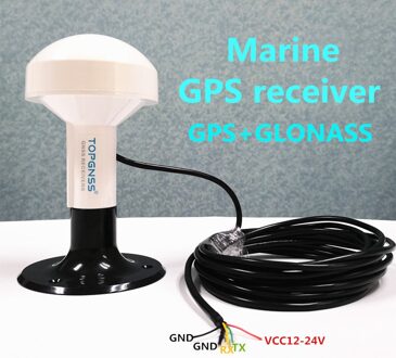 12V Uart Ttl Mariene Ontvanger Gps Glonass Qzss Antenne Module Ontvanger NMEA0183 Cable5m 4800 Buad Rate producten