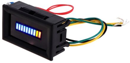 12V Universele Motorfiets Auto Olie Schaal Meter Led Olie Brandstofmeter Indicator