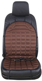 12V Verwarmde Auto Zitkussen Cover Stoelverwarming Warmer Winter Huishouden Kussen Cardriver Verwarmde Zitkussen geel