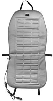 12V Verwarming Zitkussen Auto Front Elektrische Stoelverwarming Winter Seat Warmer Seat Pad Cover Temperatuur Gecontroleerde Snelle Verwarming 1stk grijs