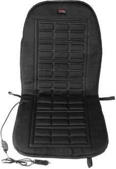 12V Verwarming Zitkussen Auto Front Elektrische Stoelverwarming Winter Seat Warmer Seat Pad Cover Temperatuur Gecontroleerde Snelle Verwarming 1stk zwart