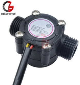 12V Water Flow Sensor Dc 5-18V Flowmeter Hall Doorstromingssensor Water Controle Vloeistofstroom Sensor Schakelaar 1-30L/Min 2.0MPa YF-S201
