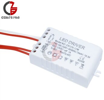 12W 1A 12V Led Driver Transformator Adapter voor LED Strip Light LED Plafond Downlight Lamp