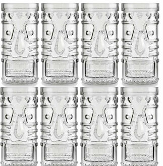 12x Cocktail/mojito glazen 490 ml - Cocktailglazen Transparant