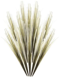 12x Kunst gras tak 58 cm groen