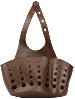 12X22Cm Draagbare Home Keuken Opknoping Afvoer Mand Bad Opslag Gootsteen Huishoudelijke Praktische Houder Mand Bad Opslag gereedschap koffie