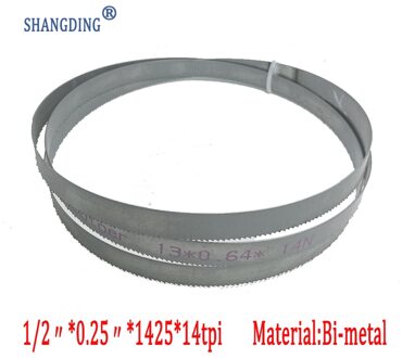 13*0.65*1425 * 14tpi M42 bi-metalen snijden bandzagen duurzaam 56-1/8 "x 1/2"