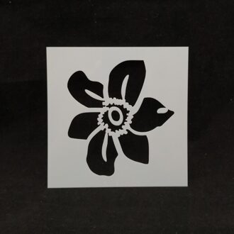 13*13 bloem Gelaagdheid Stencils voor Diy scrapbook/fotoalbum Decoratieve Embossing kleuring, schilderen stencil, home decor