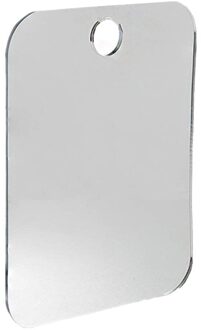 13*17Cm Acryl Anti-Fog Douche Spiegel Badkamer Fogless Fog Gratis Spiegel Wasruimte Reizen Voor Man Scheren spiegel # Dp4