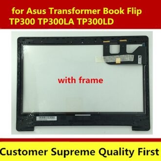 13.3 ''inch Touch Screen Panel + Frame Voor ASUS Transformer Boek TP300L TP300LA TP300LD Serie Digitizer Glas Vervanging met kader