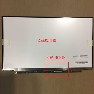 13.3" LED IPS WQHD 2560x1440 EDP 40Pin Matte TFT Panel Bottom Right - small