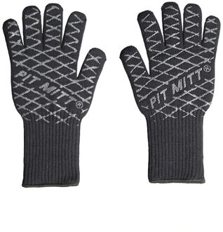 13 ''Keuken Handschoenen Lange Ultieme Barbecue Pit Mitt Handschoen Siliconen Extreme Hittebestendige Koken Ovenwanten Bbq Accessoires 2 stk