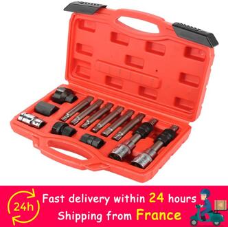 13 Pcs Dynamo Freewheel Katrol Removal Engine Auto Tool Set Voor Mercedes Benz Bmw Dynamo Tool Set Speciale Socket Hwc