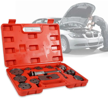 13 Pcs/Set Auto Car Brake Disc Caliper Wind Back Tool Kit Precision Brake Piston Pump Pad Repair Tools Car Accessories HWC