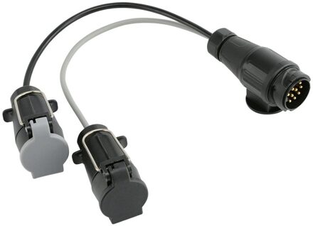 13 Pin Naar 7 Pin Adapter Trailer Verlengkabel Caravan Towing Socket Plug Board Connectors Auto Accessoires