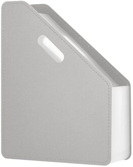 13 Zakken Bureau Bestand Map Document Papier Organisator Opslag Houder Multilayer Uitbreiden Doos Grijs