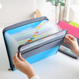 13 Zakken Map Multi-layer Document Map A4 File Organizer Voor School