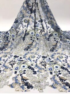 130*90Cm Luxe Lovertjes Lady Prom Dress Applique Diy Hoofdtooi Sjaal Veil Geborduurde Lace Stof Patch Gordijn Tafel cover 6