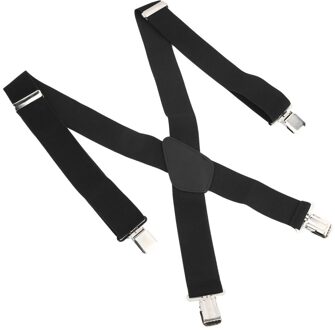 130 Mm Y-Shape Verstelbare Duurzaam Bretels Heren Clip-On Bretels Solid Elastische Riemen Riemen Bretels