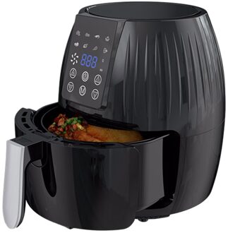 1300W Grote Capaciteit Elektrische Lucht Friteuse 5.5L Oven Anti-aanbak Mand 360 Graden Bakken Friteuse Zonder Olie Zout gezondheid EU plug